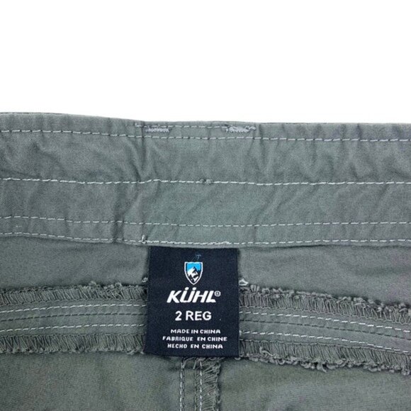 Kuhl Skinny Pants in Drab Olive Green Inspiratr - Picture 4 of 7